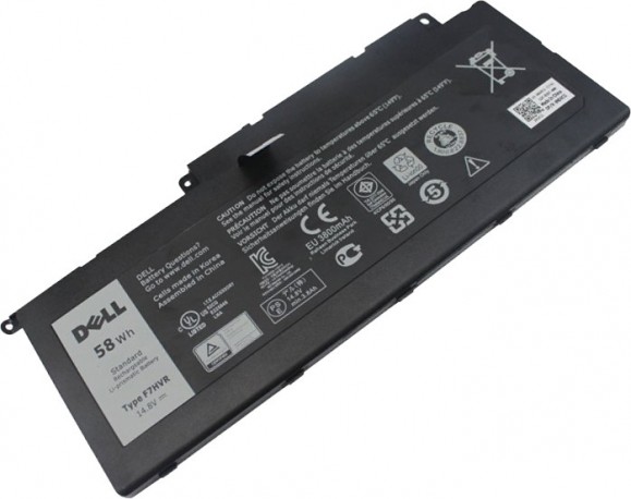 Батарея для ноутбука Dell F7HVR,T2T3J,89JW7,451-BBEN,451-BBEO,451-BBE0